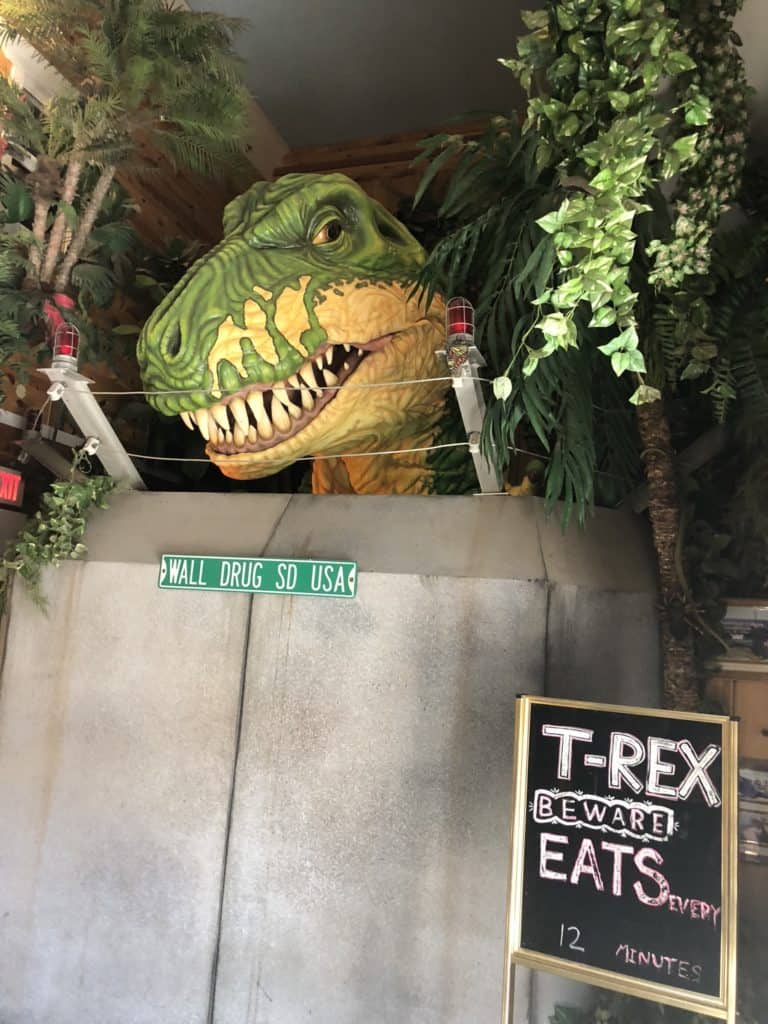 About 5 seconds after we walked up to him, this guy started spewing steam, moving, blinking, and roaring. The kids were terrified and we spent the next two days talking about how the “robot T-Rex” was not real.